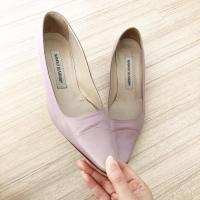 ราคา รองเท้าแบรนด์เนมมือสอง Manolo Blahnik s.37.5 made in Italy authentic% (1319947848)