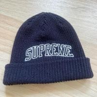ราคา Used like new Supreme Logo Beanie(ของแท้) (29669352992)