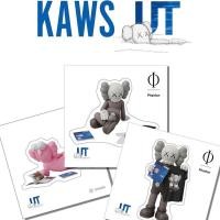 ราคา พร้อมส่ง แท้ sticker uniqlo x kaws2023 (20184169254)