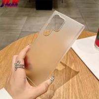 ราคา [JLK] S25 Ultra Frameless Edge Slim Matte Case สําหรับ Samsung Galaxy S25 Plus S24 S23 S22 Plus Ultra Thin Translucent Frosted Hard Cover (28571281961)