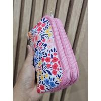 ราคา กระเป๋าสตางค์แฮนด์เมด รุ่น แฝดใหญ่ 2 ช่องซิป มีสายคล้องมือ ขนาดกว้าง 7 นิ้ว × สูง 4 นิ้ว (42175205397)