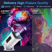 ราคา Projector Salange P330 Smart WiFi BT5.0 280ANSI 1080P Sync SAMSUNG Android iphone Screen Home Theat (27314574389)