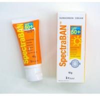 ราคา SpectraBAN sunscreen cream anti UVA-UVB with SPF50+ PA+++ 10 g. (627032068)