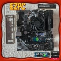 ราคา คอมโบ R3 2200g + A320m hdv + RAM 16GB + M.2 240GB ( พร้อมวินโดว์ 10 ) EZPC Happy Box (43812102244)
