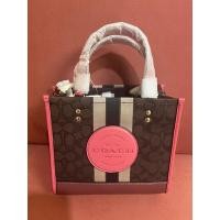 ราคา แท้% พร้อมส่ง #Coach C7083 Dempsey Tote22 In Colorblock รุ่นใหม่จ้าา (17303368873)