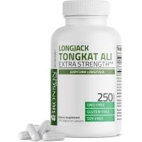 ราคา Bronson Longjack Tongkat Ali Extra Strength, 250 แคปซูลมังสวิรัติ (49404624153)