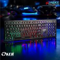 ราคา Oker GAMING KEYBOARD AMPIRE BACKLIGHT MULTIMEDIA KEYBOARD VA-59 (27673942358)