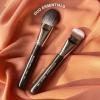 ราคา แปรงแต่งหน้า Duo Essentials คู่หูงานผิว EIGSHOW แปรงลงรองพื้น แปรงปัดขนสัตว์แท้ (7818252614)