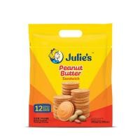 ราคา จูลี่แครกเกอร์ เนยถั่ว Julie's Peanut Butter Sandwich ถุงใหญ่ 360 กรัม (28350370768)