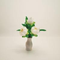 ราคา แจกันดอกบัว ราคาแจกันละ 105 บาท ดอกบัว ดอกบัวดินปั้น ดอกบัวประดิษฐ์ บูชาพระ บูชาเทพ บูชาพระพิฆเนศ พระแม่ลักษมี ราคาถูก (22254440621)