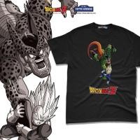ราคา เสื้อยืดดราก้อนบอล DBZ-17: DragonBallZ???? เบจิต้า VS เซลล์ : สีดำ-สีขาว (41626520173)
