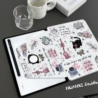 ราคา พร้อมช่องเสียบปากกา Samsung Galaxy Tab A7lite A8/9 A9+S6 Lite S7/S8S8+/S7+ S7FE S9/S9FE S9FE+ S10+ ลายการ์ตูนน่ารัก เคสเ (26617784606)