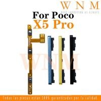 ราคา สําหรับ POCO X5 Pro Power ปุ่ม Flex บน/ปิดปุ่มสวิทช์ด้านข้าง Key Volume Up Down Flex สายโทรศัพท์มือถือ Part (26036897460)