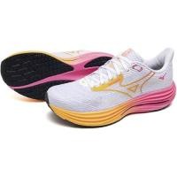 ราคา Mizuno Running shoes Wave Rider 29 White x Orange Pink 26.5 cm 2E (54006848616)