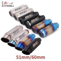 ราคา 51 มม. 61 มม. ดัดแปลงรถจักรยานยนต์คาร์บอนไฟเบอร์ท่อไอเสียสำหรับ YZF R6 R15 R3 MT07 zx6r z800 z900 mt09 fz09 ninja400 z400 (22451979137)