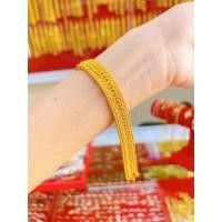ราคา เลทข้อมือโรมิโอ งานเคลือบหนา 5 ระดับ เลททองปลอม น้ำหนัก 1และ2บาท เหมือนแท้ทุกจุด (29601471271)