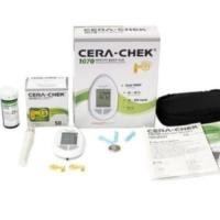 ราคา เครื่องตรวจน้ำตาลและแผ่นตรวจ ยี่ห้อ CERA-CHEK 1070 (56352672791)