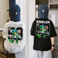 ราคา เสื้อยืดเด็กเบอร์59 รอมบ็อกซ์สกรีนสกรีนหน้าหลัง (48351925004)