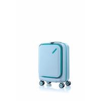 ราคา SAMSONITE RED กระเป๋าเดินทางล้อลาก ขยายได้ รุ่น TOIIS OCEAN ขนาด 20 นิ้ว HARDSIDE SPINNER 55/20 CABIN BAG EXP TSA (28341545228)