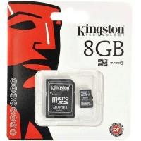 ราคา 8 GB. MICRO SD CARD KINGSTON (SDC4/8GB) (3291106201)