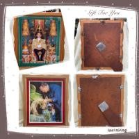 ราคา กรอบรูปไม้สักโบราณ กรอบรูปภาพพิมพ์ ในหลวง รัชกาลที่ 9 / ตั้งโต๊ะ, แขวนผนัง (53556261497)