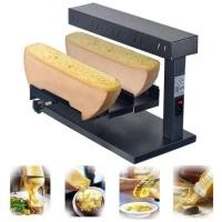 ราคา Commercial Adjustable Cheese Melter Raclette Grill Swiss Double Raclette Cheese Hot Melt Machine Cl (54655331359)