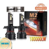 ราคา หลอดไฟ H4 2PCS 20000LM พัดลมในตัว+ขับเคลื่อนภายนอก ไฟหน้าLEDมอเตอร์ไซขั้วH4 6000K HB3 HB4 9005 9006 H3 H1 H8 H7 H4 H11 H (29561028691)