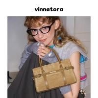 ราคา VINNETORA กระเป๋าถือผู้หญิงกระเป๋าสะพายใบเล็กกระเป๋าสะพายข้างผู้หญิง 1201 (57803453470)
