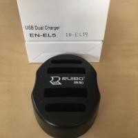 ราคา แท่นชาร์จ DUALBATTERY CHARGER NIKON EN-EL5/EL19 For Nikon Camera Coolpix P80 P90 P100 P500 P510 P520 3700 4200 5200 7900 (6870393973)