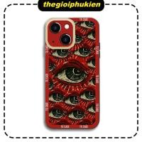 ราคา Eyes red Eyes square edge soft case for iPhone 6 to 16promax - ng915 (43055934249)