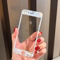 ราคา IPhone 4 4S 5 5S SE 1 2 3 น่ารักการ์ตูนขอบปกป้องหน้าจอ HelloKitty โปร่งใสกระจกนิรภัยป้องกันฟิล์ม (53954880328)