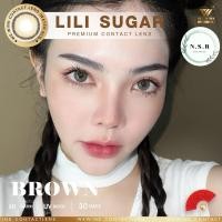 ราคา คอนแทคเลนส์ Wewink : LiLiSugar เลนส์หวาน ตัดขอบ ตาโต Gray/Brown (24173348219)