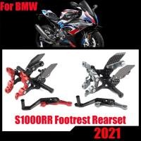 ราคา S1000RR 2021 Motorcycle Adjustable Rear Set Foot Pegs Pedal Footrest Rearset For BMW S1000RR S 1000 (46804134972)