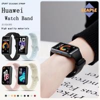 ราคา สายซิลิโคนกีฬา for Smartwatch Huawei Band 10 9 8 อุปกรณ์เสริมยางนุ่ม for Huawei Band 7/6 Honor Band 6 (29182556891)