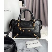 ราคา Balenciaga mini City Stamp Z ดำหมุดทอง Y18 (27381100894)