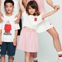 ราคา GIORDANO เดรส เด็ก Junior's French Terry Dress (Snoopy) 03465266 (28537988733)