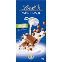ราคา ลินด์ช็อกโกแลตผสมเฮเซลนัท 100กรัม Lindt Milk Hazelnut Chocolate 100g. [หมายเลขบาร์โค้ด 7610400014083 ] (46605831493)