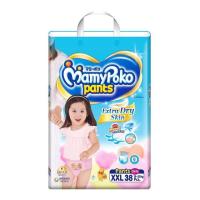 ราคา *ส่งฟรีเคอรี่* MamyPoko extra dry skin Pants XXL (444888076)