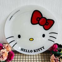 ราคา จานแก้ว Sanrio ลาย Hello Kitty ขนาดใหญ่ มือสอง จากญี่ปุ่น (2269725926)