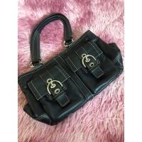 ราคา Coach หนังแท้สีดำ มือ2 (23925898708)