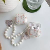 ราคา ส่งจากไทย เคสAirpods เคสหูฟัง ลายเเมวดอกไม้ รุ่นAirpods 1/2 pro pro2 gen gen2 gen3 Airpods3 Airpods4 (42264565837)