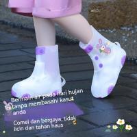 ราคา รองเท้าบู๊ตกันฝนสำหรับเด็ก/เด็กชายและเด็กหญิง กันน้ำ กันลื่น สำหรับวันฝนตก/รองเท้าบู๊ตกันฝนหนาทนทานสำหรับนักเรียนที่ไปโรงเรียน (41053430071)