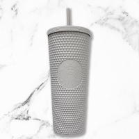 ราคา [ใหม่!] Starbucks Gray Bling Cold Cup 24oz / Starbucks studded cold cup (แก้วหนามสีเทา) (10720321296)
