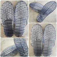 ราคา Sandal Transparent Black Glitter Slip-On Size 37 / 230mm (44100112869)