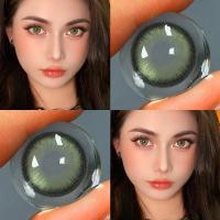 ราคา Midroo ค่าสายตาสั้น -100°-800° คอนแทคเลนส์ค่าสายตาสั้นสีธรรมชาติ Mirage -14.5mm Monthly Replace C649 (24150479817)