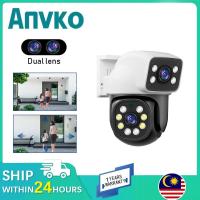ราคา Anvko กลางแจ้ง HD 8MP 4K Dual เลนส์ WiFi IP Security กล้อง Night Vision IP66 กล้องวงจรปิด Two Way Talk PC293 (29487182925)