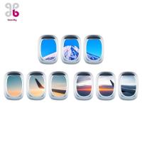 ราคา [Baosity] ชุดสติ๊กเกอร์ติดผนังปีกเครื่องบิน 3 ชิ้น สติ๊กเกอร์ติดหน้าต่าง Faux สําหรับโรงเรียนและห้องพักผ่อน (56451260109)