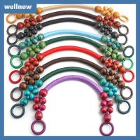 ราคา WELLNOW กระเป๋าสะพายไหล่ ลูกปัดไม้เชือกไนลอน สไตล์ย้อนยุค ปรับแต่งได้เอง (54955150136)
