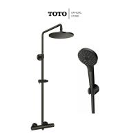 ราคา TOTO TBW07404T#MBL + TBW01010T#MBL ก๊อกผสมยืนอาบปรับอุณหภูมิคงที่ พร้อมฝักบัวสายอ่อน+ก้านแข็ง รุ่น G Selection (42868088980)