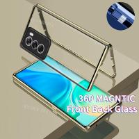 ราคา Oppo Reno 12 12 Pro 5G ปลอก 360 ป้องกันเลนส์เต็มแม่เหล็กโลหะกรณี OPPO Reno12 Pro Reno12Pro Reno 12Pro สองด้านด้านหน้ากลับกระจกเต็มฝาครอบโทรศัพท์พร้อมล็อคหัวเข็มขัด (28707221104)